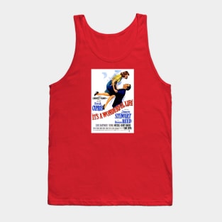 It's A Wonderful Life White Movie Poster Tank Top